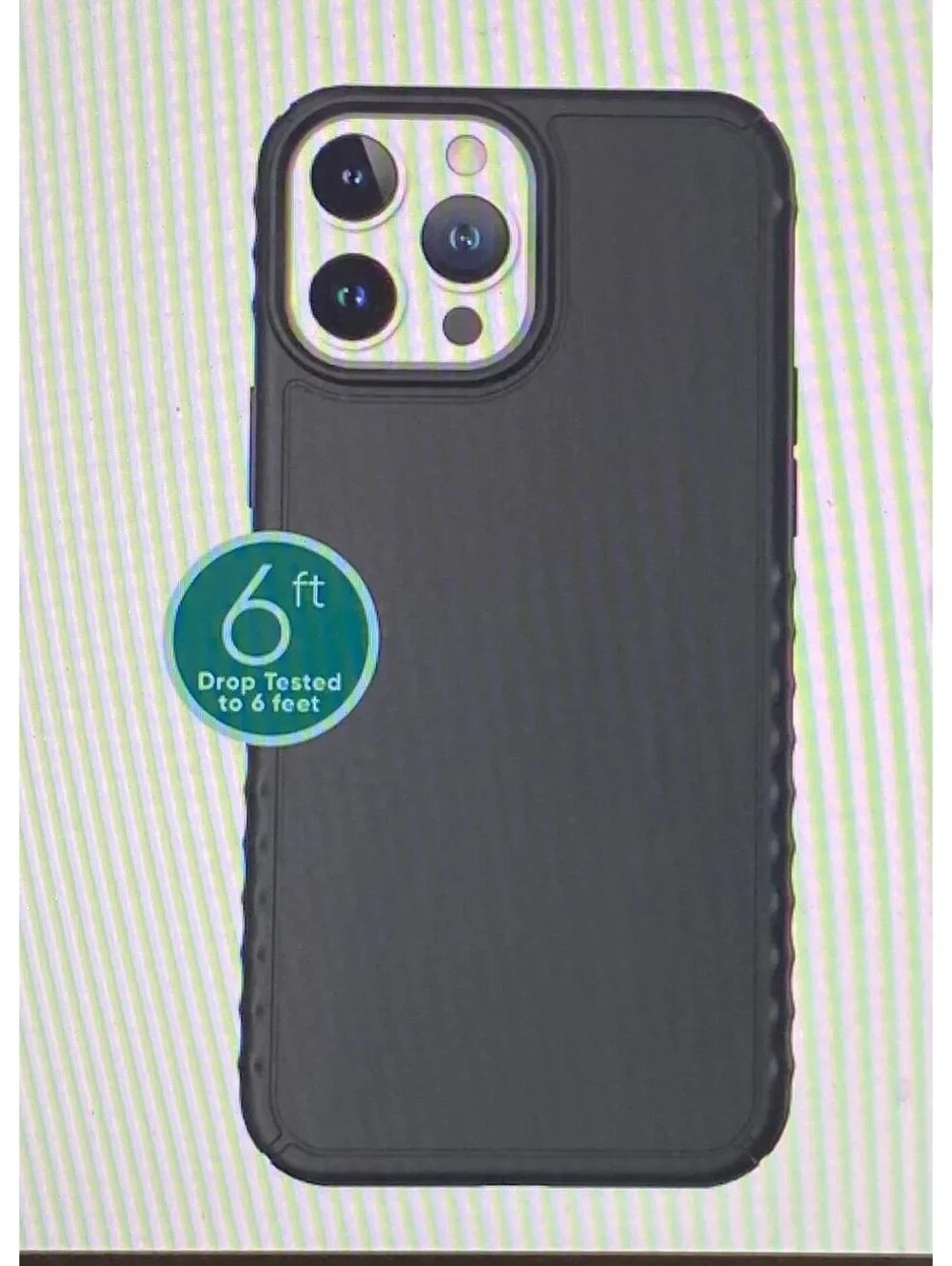 Onn Case for iPhone 13/12 Pro Max Black